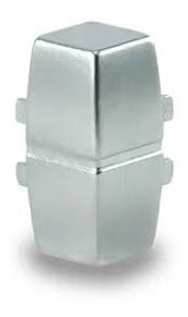 TERMINAL U CURVO CROMO