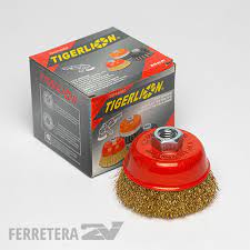 CEPILLO TIGER COPA RIZADO 75MM