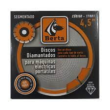 DISCO BERTA SEGMENTADO 115MM