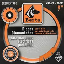 DISCO BERTA SEGMENTADO 180MM