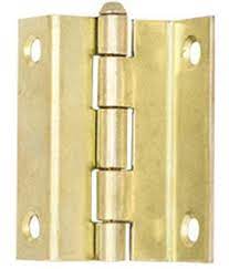 BISAGRA N° 4 ZINCADA DORADA