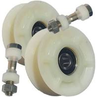 RUEDA PORTON NILON 70 MM V 1 RULEMAN