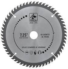 SIERRA BERTA CIRCULAR 185 X 60 WIDIA