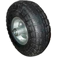 RUEDA NEUMATICA 250MM LLANTA CHAPA EJE16