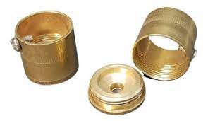 SOPORTE TUBULAR BRONCE 1/2