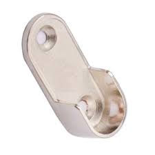 SOPORTE OVAL LATERAL HIERRO PLATIL IMPORTADO
