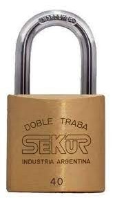 CANDADO SEKUR 40 MM