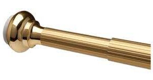 CAÑO EXTENSIBLE ESTRIADO DORADO 2MTS
