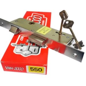 CERRADURA VANDOS 550 ANGOSTA PERNO RECTANGULAR