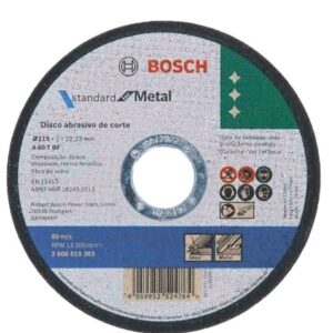 DISCO BOSCH 115 X 1MM STD A.INOXIDABLE