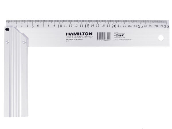 ESCUADRA DE ALUMINIO 30CM EA30