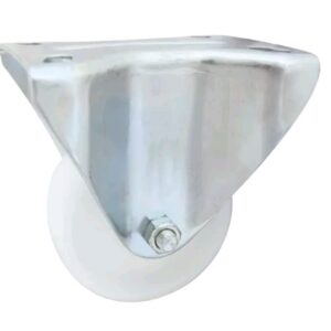 RUEDA MOBILE FIJA 75MM POLIPROPILENO BLANCO