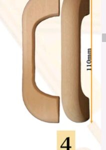 MANIJA MADERA ADRI 4 (110MM X 15MM)