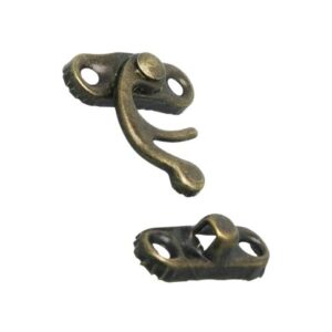 CIERRE PARA CAJA BRONCE VIEJO IZQUIERDA