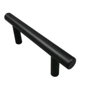 MANIJA BARRAL ACERO INOX NEGRO 64MM X 10MM