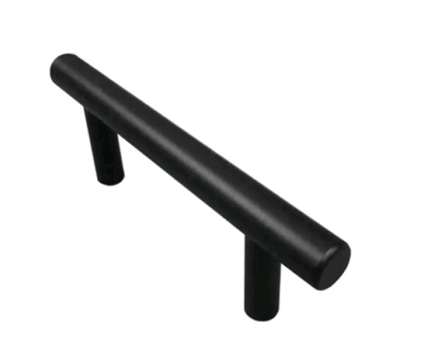MANIJA BARRAL ACERO INOX NEGRO 64MM X 10MM
