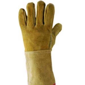 GUANTE DESCARNE AMARILLO PUÑO LARGO